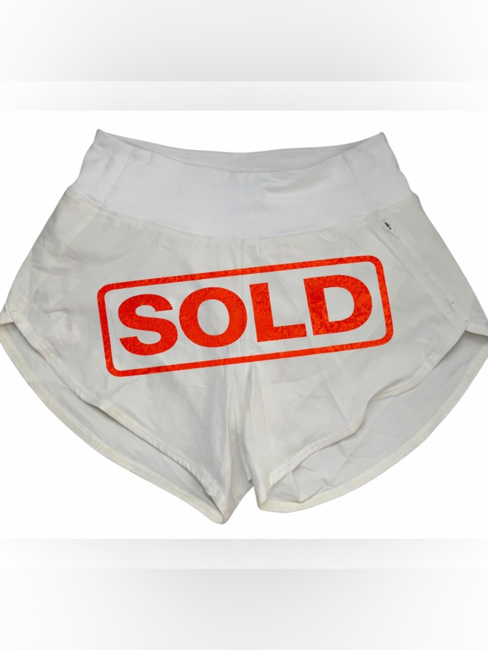 Outdoor Voices Hudson 4” Shorts Womens S White Athletic Liner NWT